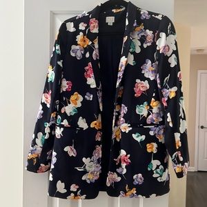 Target Floral Blazer - Size Small